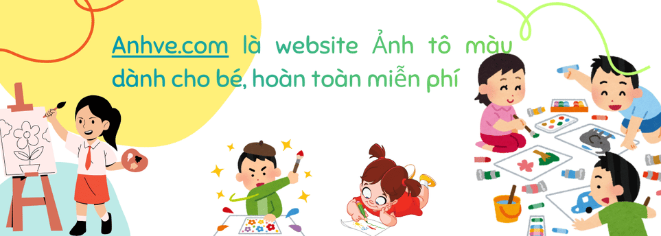 Hình Tô Màu, Hình Vẽ Online, Tranh Tô Màu Miễn Phí Cho Bé Mọi Lứa Tuổi , Miễn phí Tải