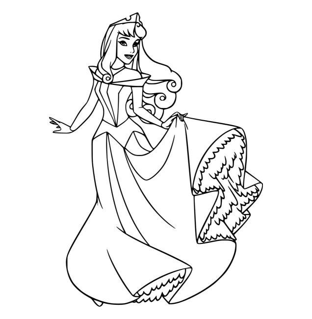 Tô màu Aurora Quyến Rũ giúp bé rèn luyện khả năng tô màu