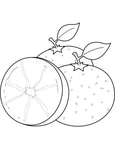 Tô màu Ba Quả Cam giúp bé rèn luyện khả năng tô màu