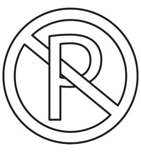 Tô màu Biển Cấm Đỗ giúp bé rèn luyện khả năng tô màu