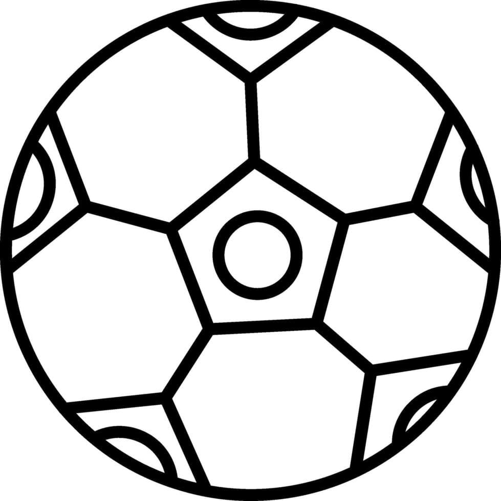 Tô màu Bóng Đá 1 Tô màu Bóng Đá giúp bé rèn luyện khả năng tô màu