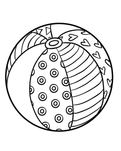 Tô màu Bóng Hơi cho bé tập tô