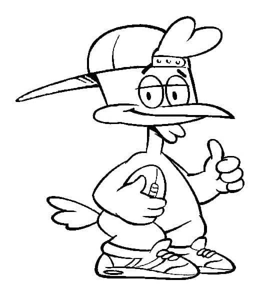 Tô màu Con Gà và Bóng Bầu Dục 1 Tô màu Con Gà và Bóng Bầu Dục giúp bé rèn luyện khả năng tô màu