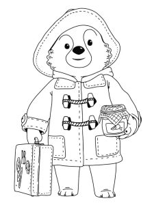 Tô màu Gấu Paddington Vui Vẻ giúp bé rèn luyện khả năng tô màu