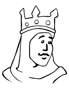 Tô màu Hoàng Tử Mỉm Cười cho bé tập tô