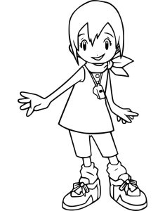 Tô màu Kari Kamiya giúp bé rèn luyện khả năng tô màu