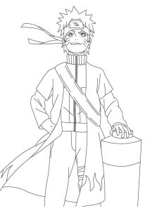 Tô màu Naruto Đẹp và Ngầu cho bé tập tô