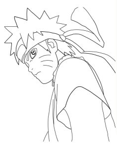 Tô màu Naruto Ngầu Và Đẹp giúp bé rèn luyện khả năng tô màu