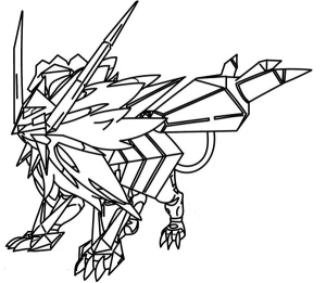 Tô màu nekurozuma bờm hoàng hôn giúp bé rèn luyện khả năng tô màu