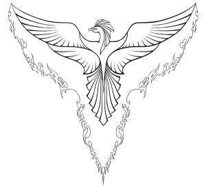 Tô màu Phượng Hoàng Cao Quý giúp bé rèn luyện khả năng tô màu