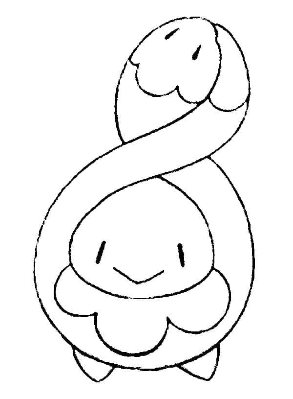 Tô màu Pokemon Budew 1 Tô màu Pokemon Budew giúp bé rèn luyện khả năng tô màu