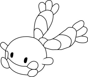 Tô màu Pokemon Chingling giúp bé rèn luyện khả năng tô màu