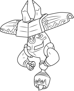 Tô màu pokemon kapu bululu dễ thương cho bé