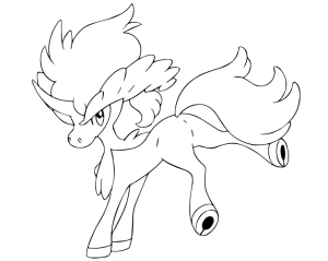 Tô màu pokemon keldeo cho bé tập tô