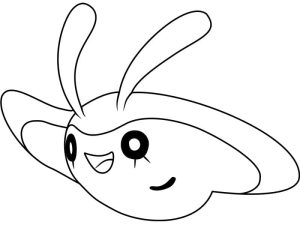 Tô màu Pokemon Mantyke dễ thương cho bé