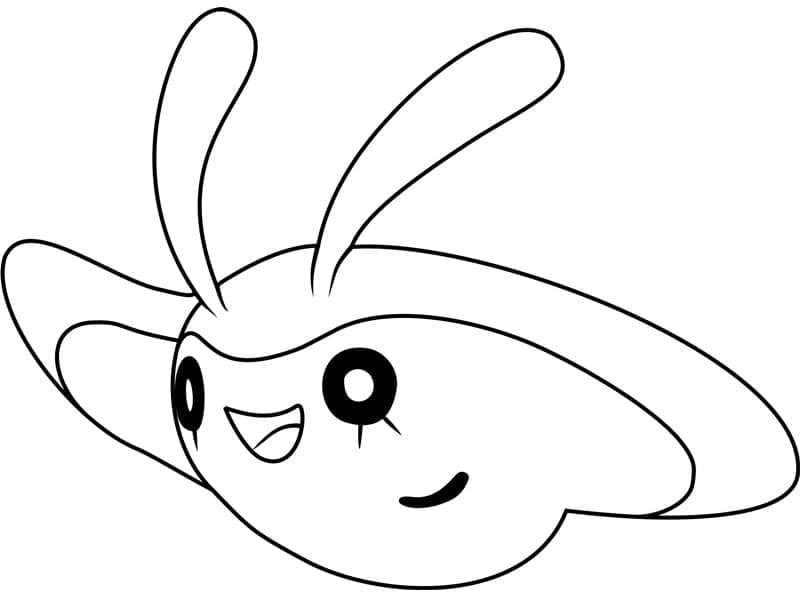 Tô màu Pokemon Mantyke 1 Tô màu Pokemon Mantyke dễ thương cho bé