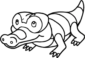 Tô màu pokemon meguroko cho bé tập tô