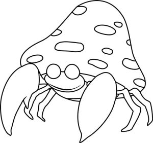 Tô màu Pokemon Parasect dễ thương cho bé