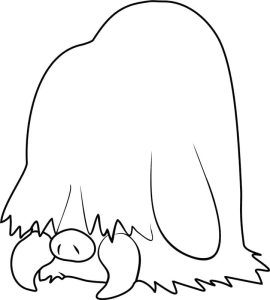 Tô màu Pokemon Piloswine giúp bé rèn luyện khả năng tô màu