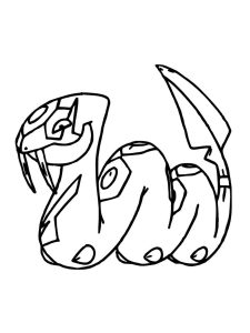 Tô màu Pokemon Seviper dễ thương cho bé