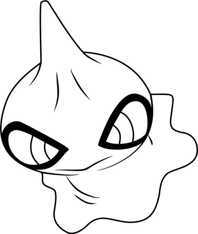 Tô màu Pokemon Shuppet 1 Tô màu Pokemon Shuppet giúp bé rèn luyện khả năng tô màu