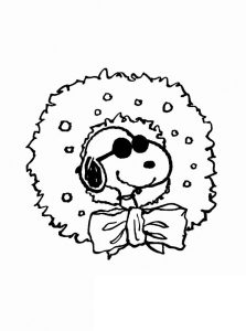 Tô màu Snoopy và Vòng Hoa giúp bé rèn luyện khả năng tô màu