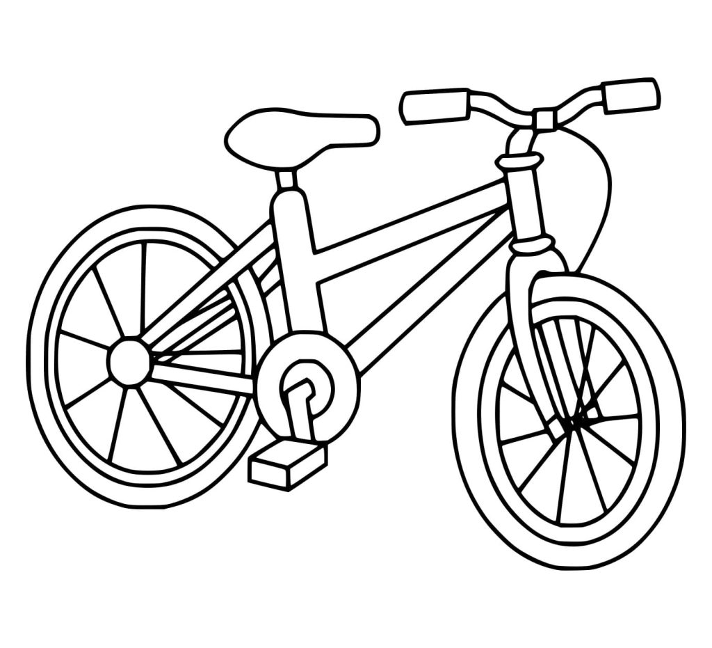 Tô màu Xe Đạp Dễ Dàng 1 Tô màu Xe Đạp Dễ Dàng giúp bé rèn luyện khả năng tô màu
