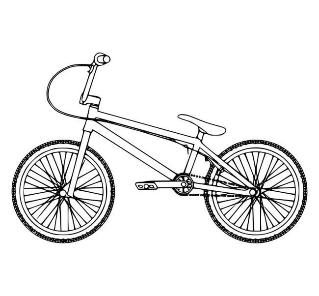 Tô màu Xe Đạp Leo Núi giúp bé rèn luyện khả năng tô màu