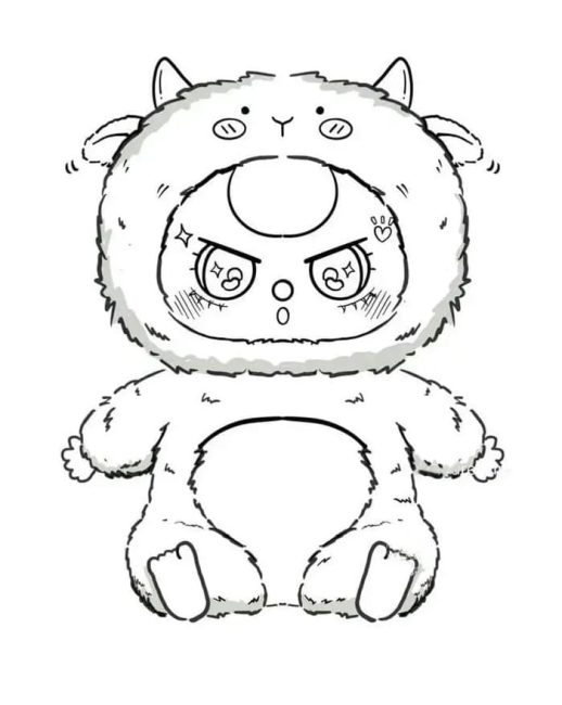 Tranh To Mau Baby Three Hot Nhat