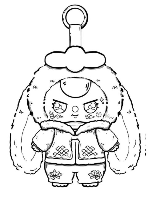 Tô màu Baby Three Dễ Thương