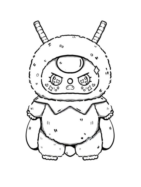 Tô màu Baby Three Đẹp