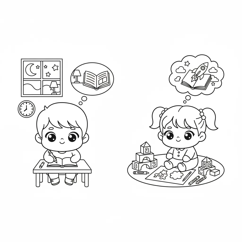 Học bài sáng tạo trước giờ ngủ