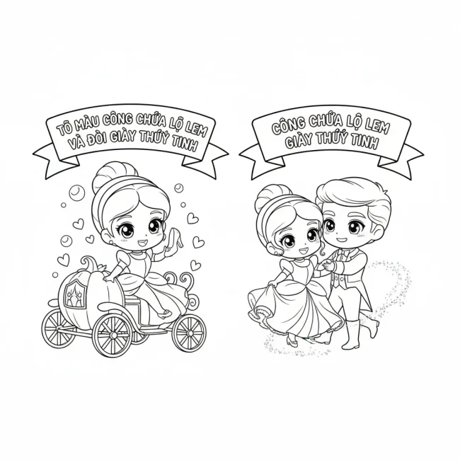 Công Chúa Lọ Lem Giày Thủy Tinh