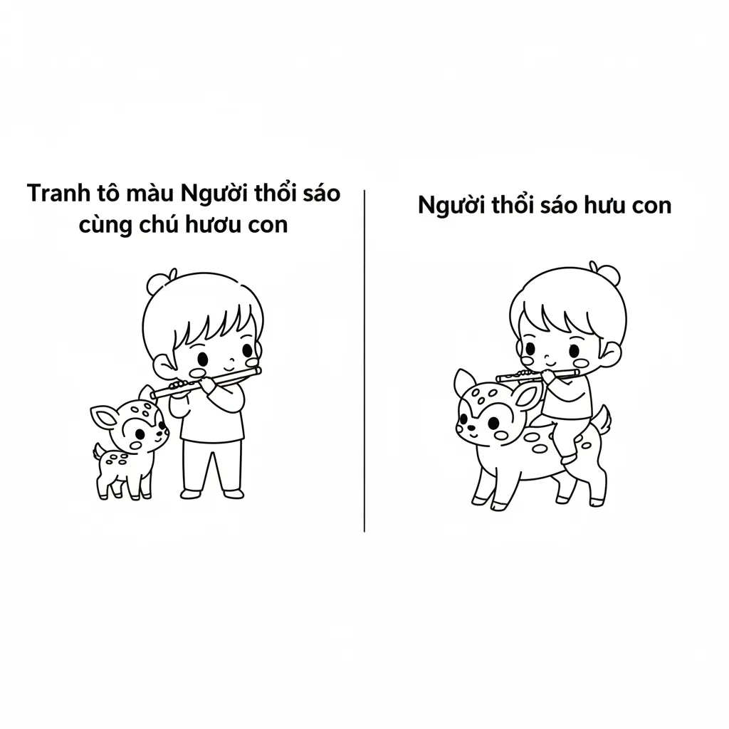 Người thổi sáo hươu con