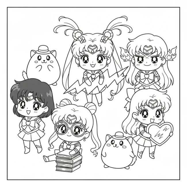 Thủy thủ mặt trăng hài hước